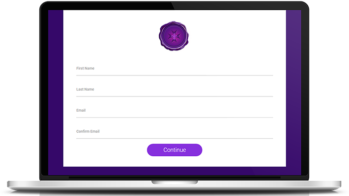 Secure checkout page